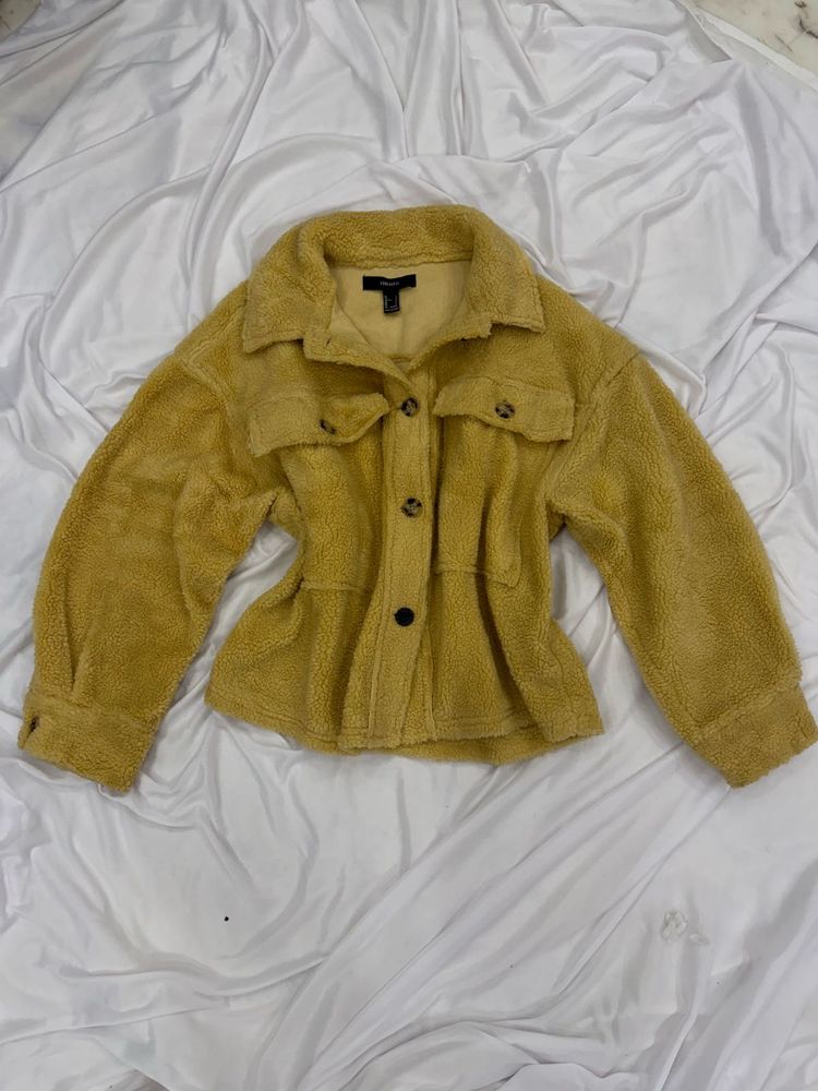 Forever 21 Teddy Bear Jacket