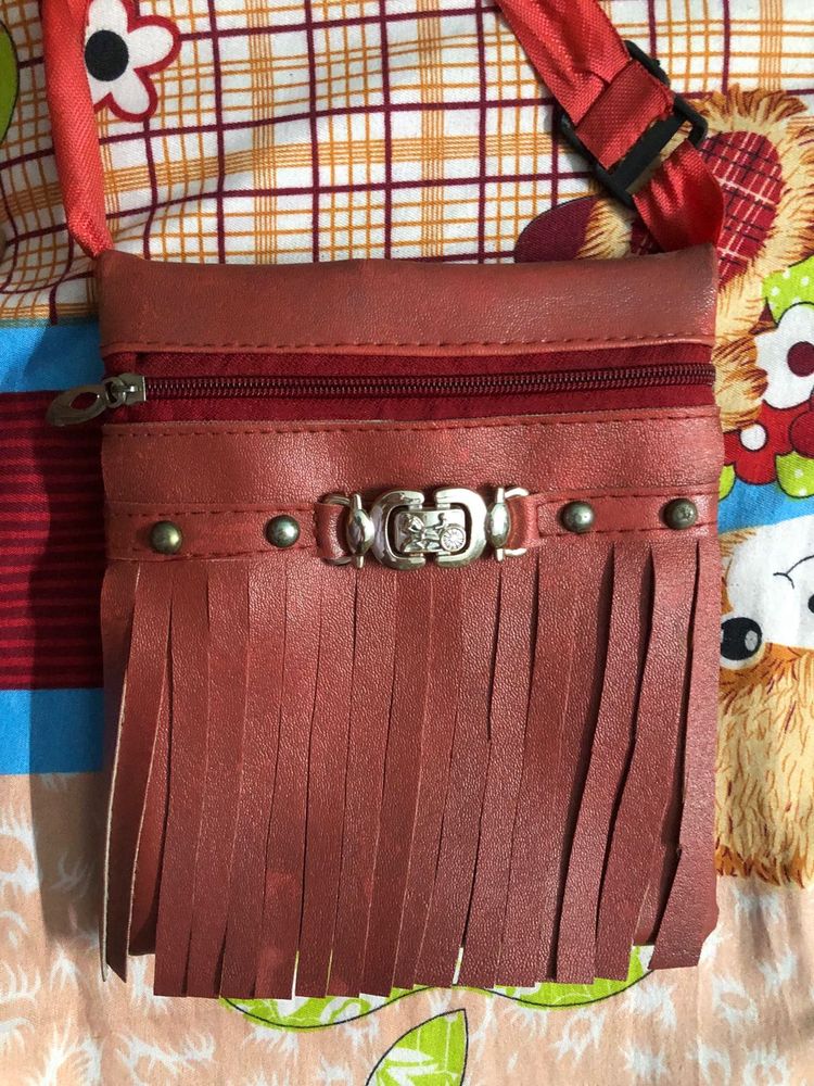 Frill Sling Bag At 99