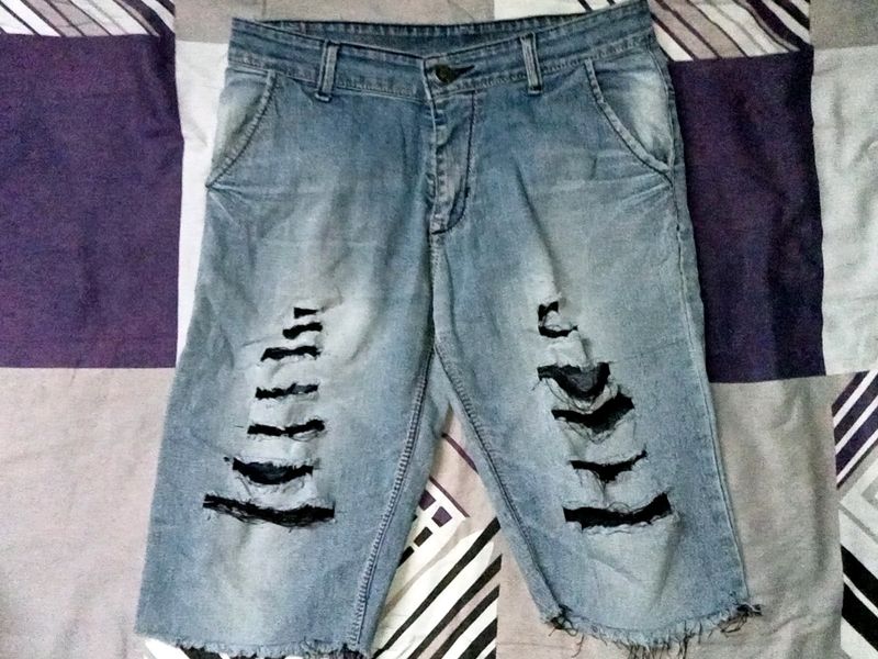 Blue Half Crazy Jeans........ It&#39;s Used