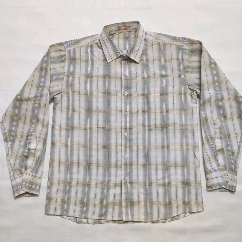 Newman Plaid Shirt - 36