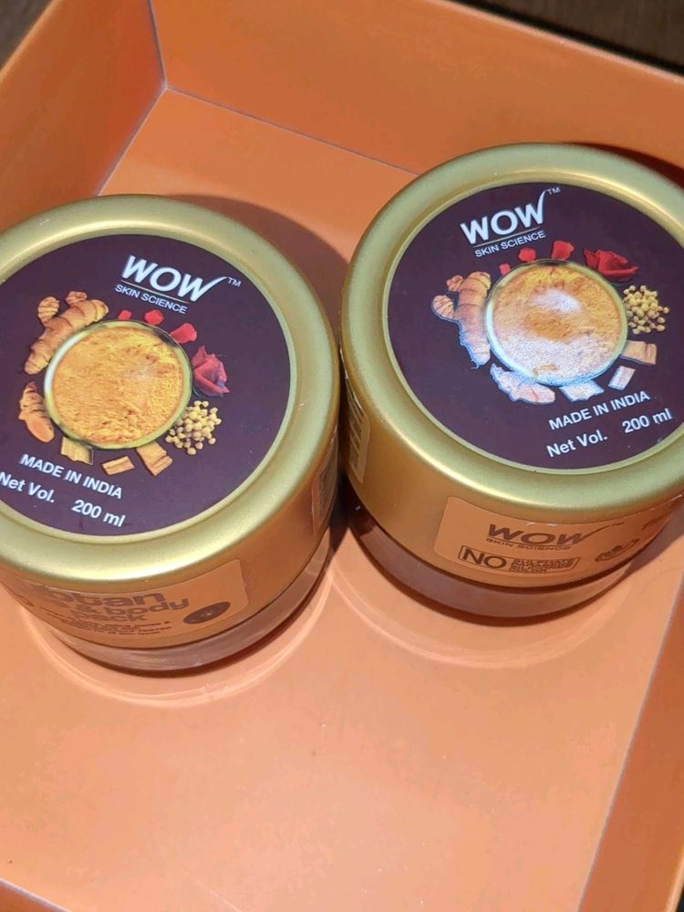 Wow Ubtan Face And Body  Pack &amp; Scrub