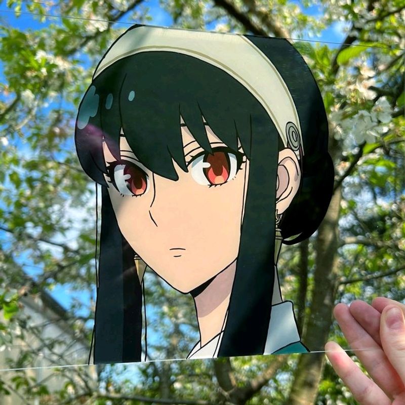 Yor Forget Glass Painting