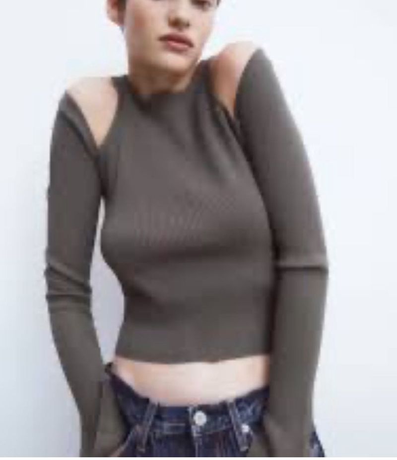 Charcoal Grey Top