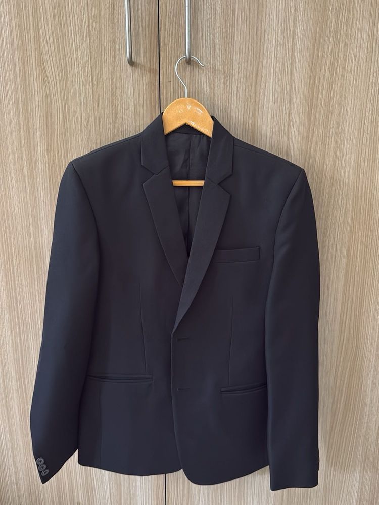 Men's Black Formal Suit Jacket
