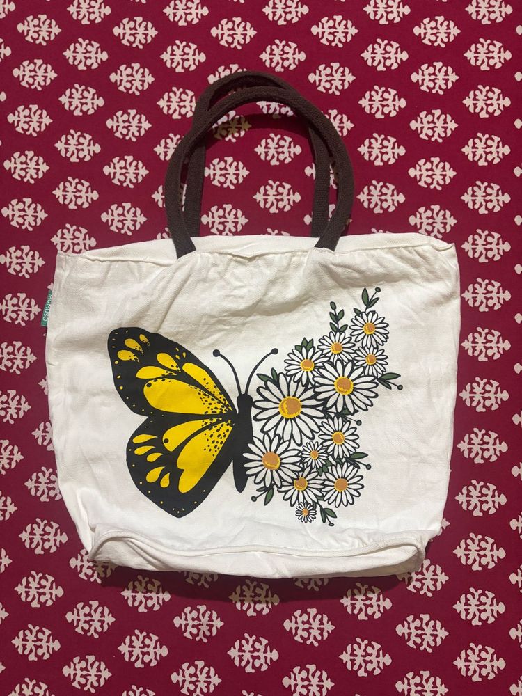 Mumuso Tote Zipper Bag