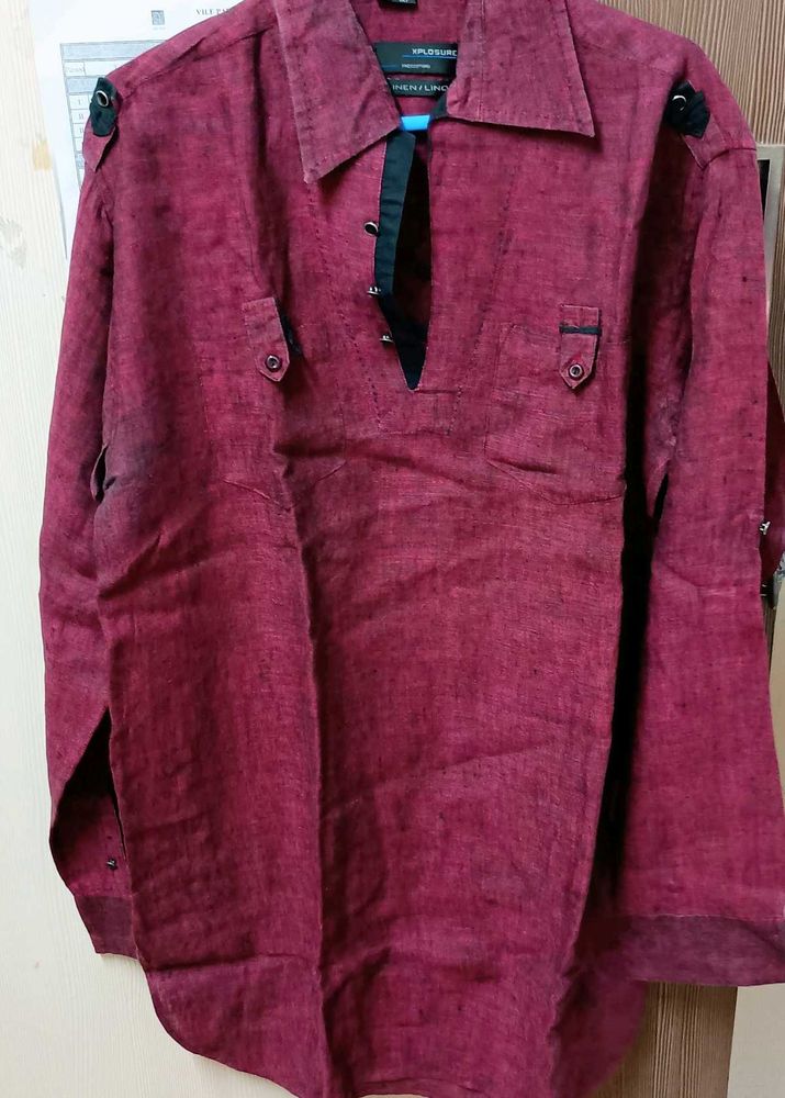 Mens Short Kurta