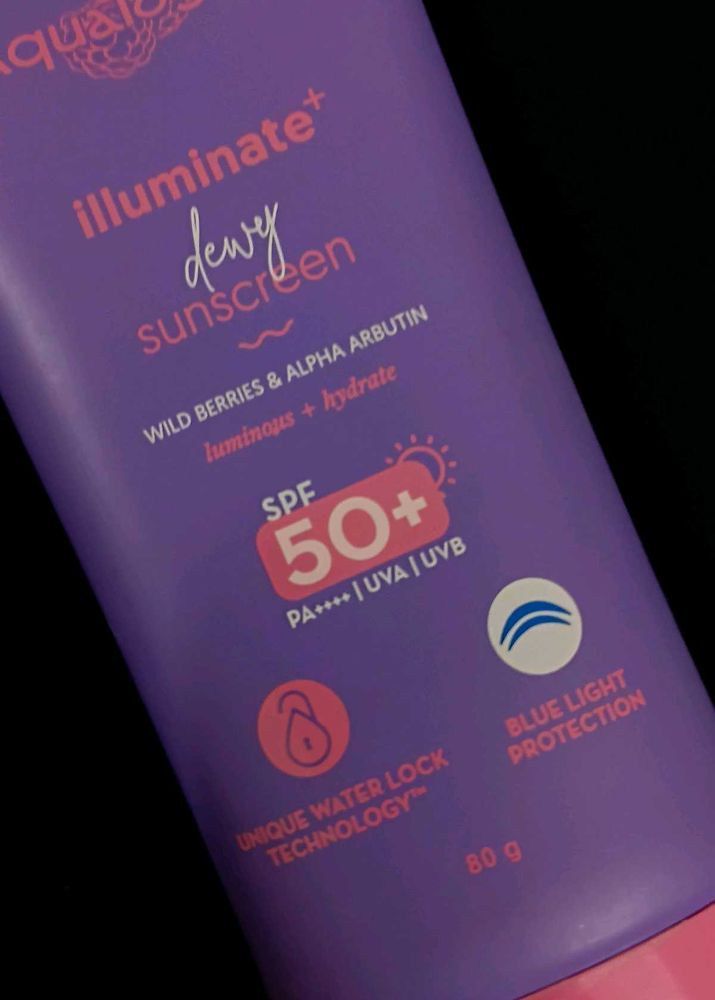 Aquaholic Illuminate+ Dewy Sunscreen SPF 50+
