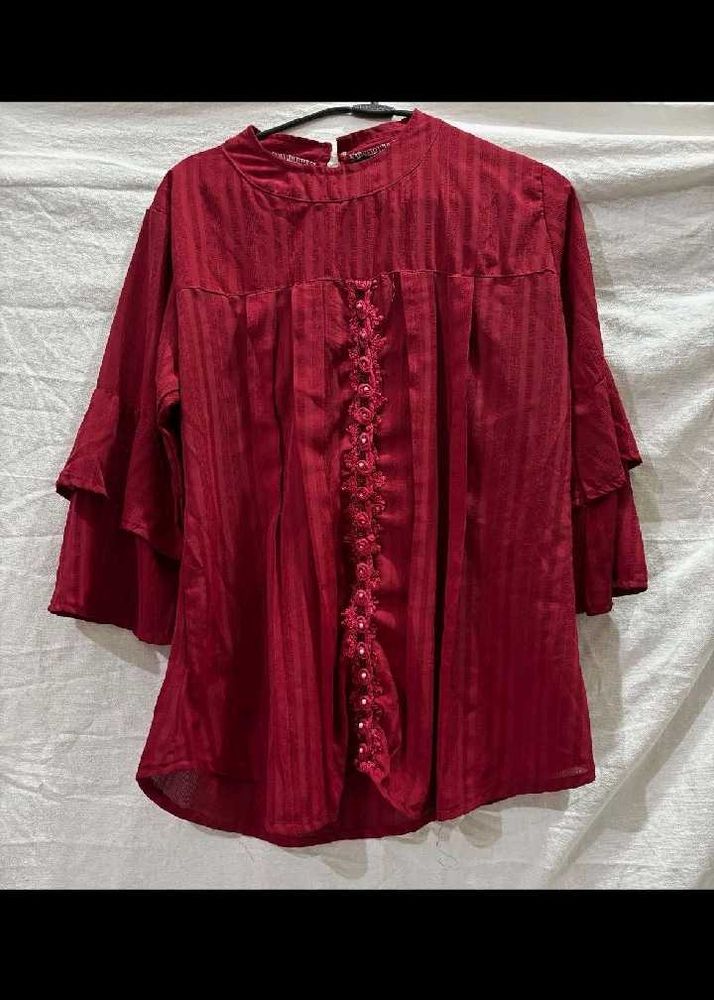 Maroon Tunic