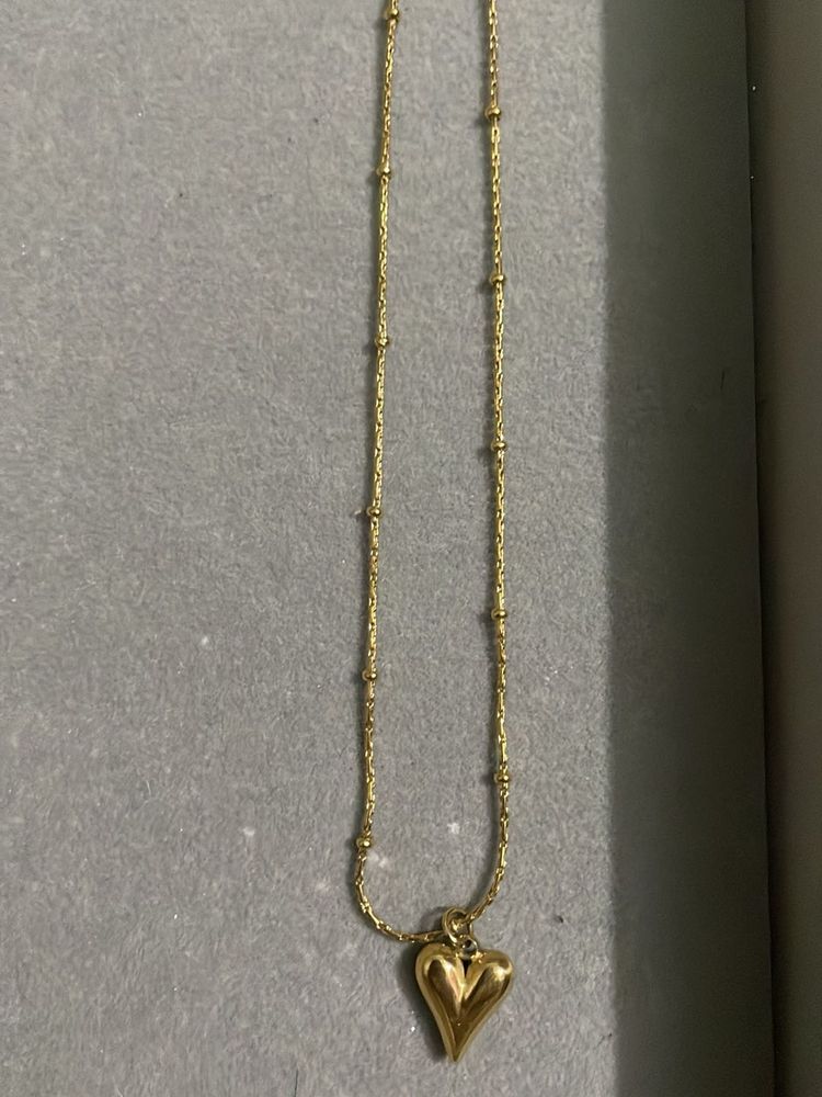 Gold Heart Necklace