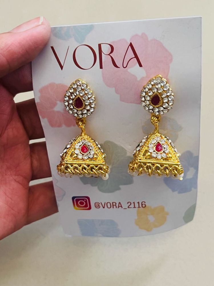Woman earrings festival wear