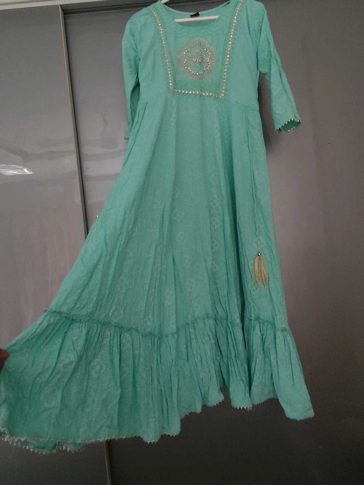 Elegant Mint Green Dress