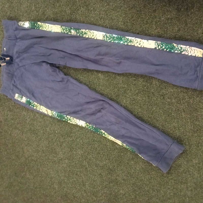 Girls Sequins Casual Pants