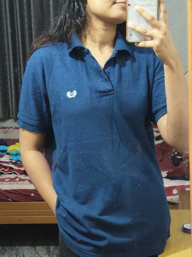 Classic Blue Polo Shirt