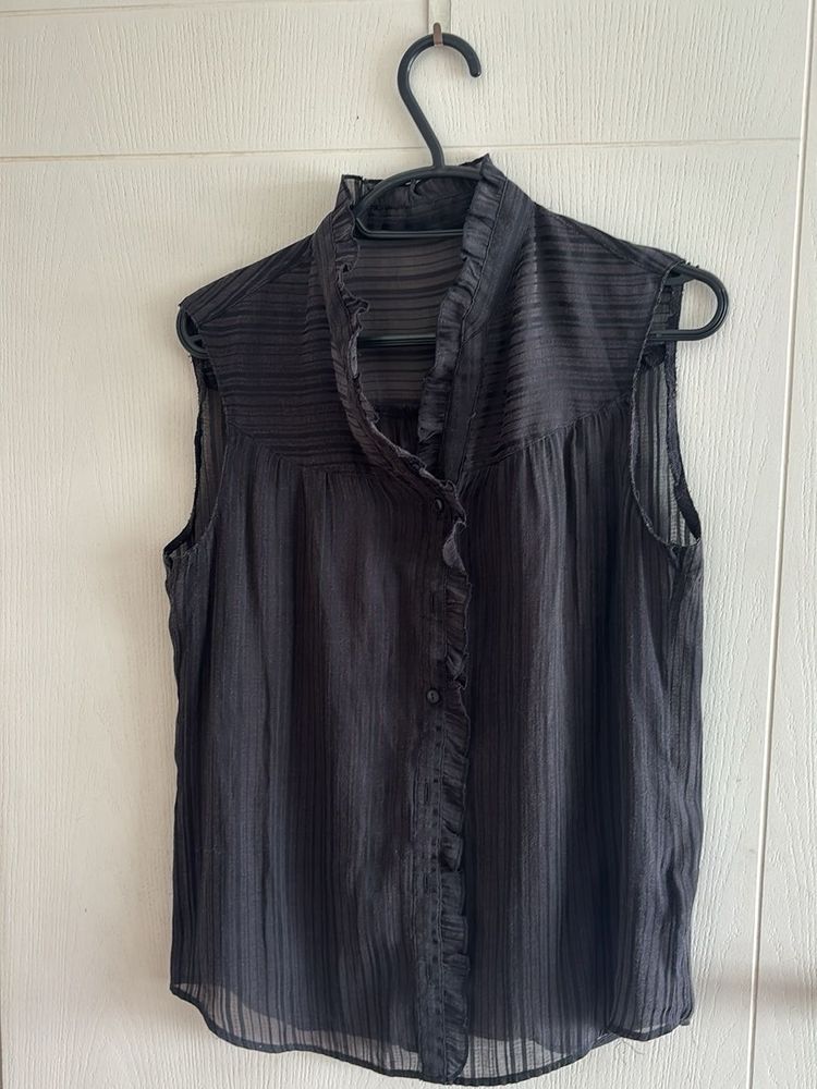 Sheer Vintage Blouse