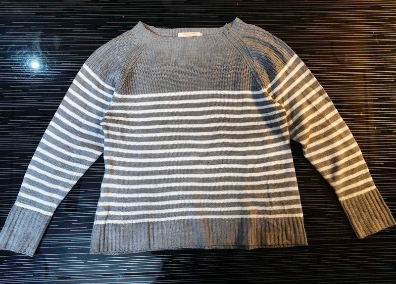 Striped Pullover Sweater