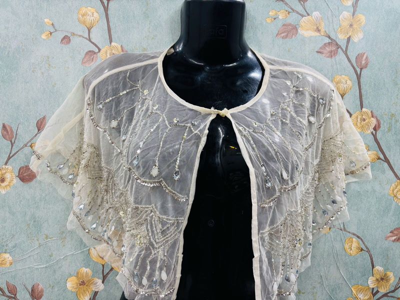 Vintage Heavily Beaded Pooncho