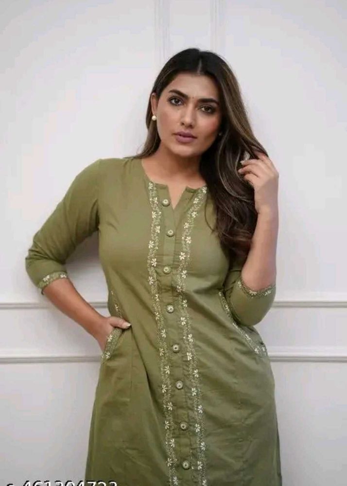 Heavy Straight Kurta For Women Stylish