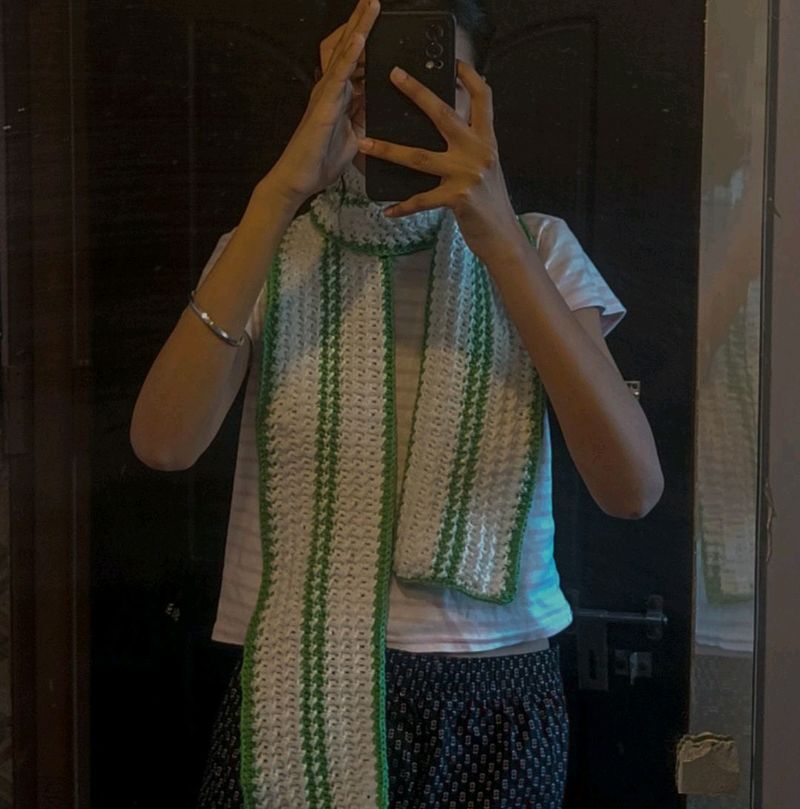Crochet Spring Scarf
