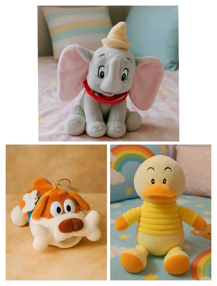 Plush Toy Bundle - Set Of 3