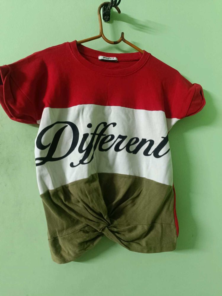Casual Tee For Girls