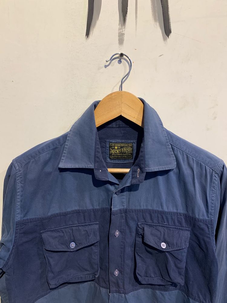Lucky Brand Two-Tone Shirt