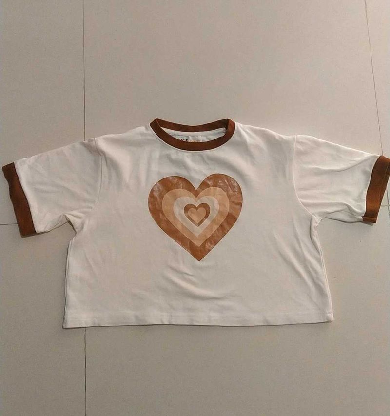 Cute Heart Graphic Tee