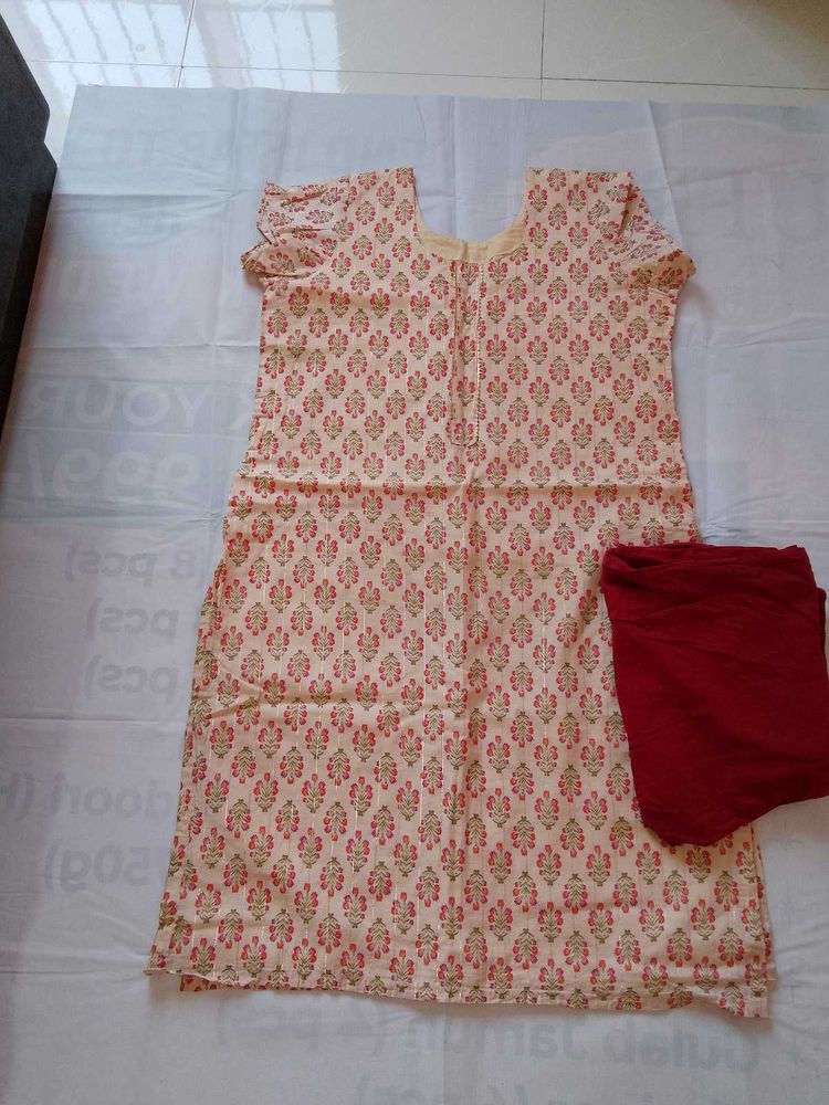 Kurti Pant Set (3 Inch Margin)