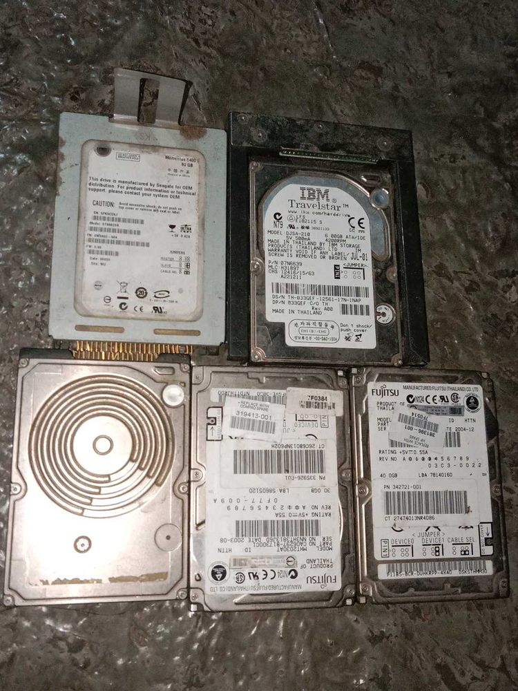 Vintage Hard Drive Lot 5