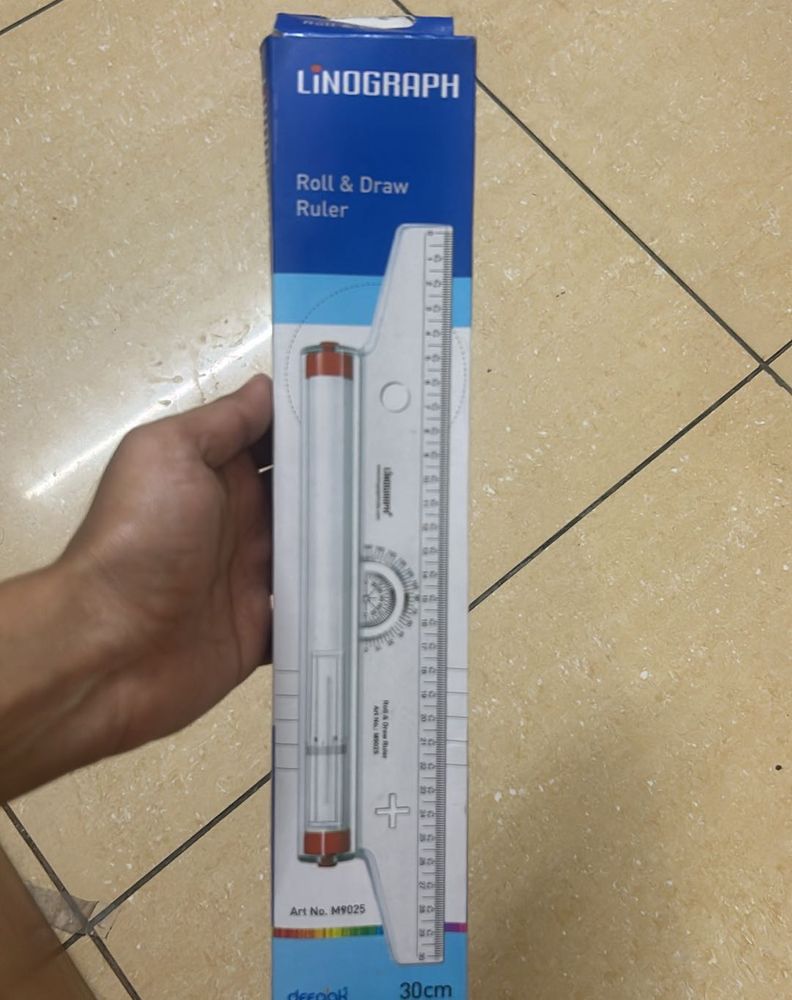 Linograph Roll And Draw Ruler