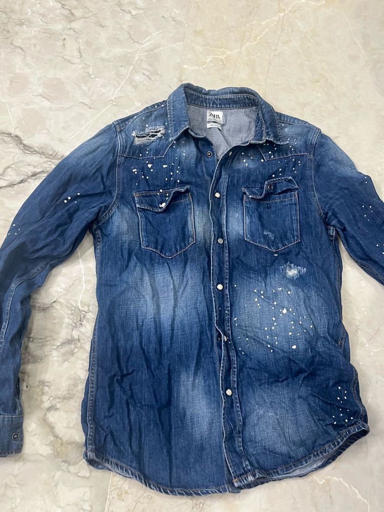 Zara Denim Shirt