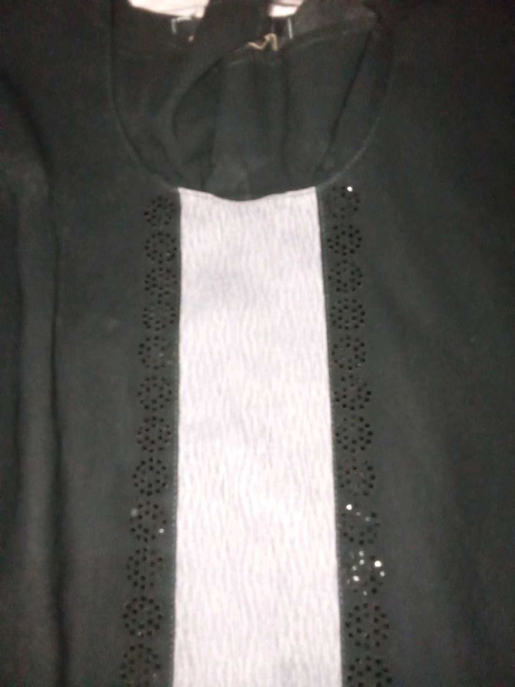 Elegant Black Ethnic Gown