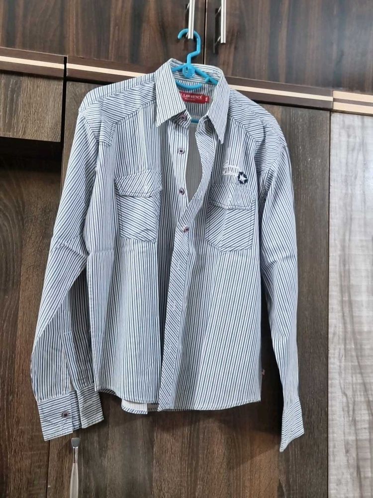 Casual Striped Shirt