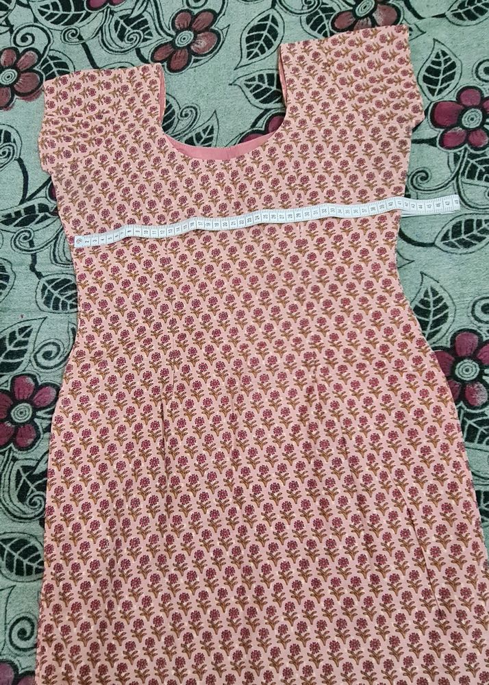Cotton Salwar Suit With Churi Bottom