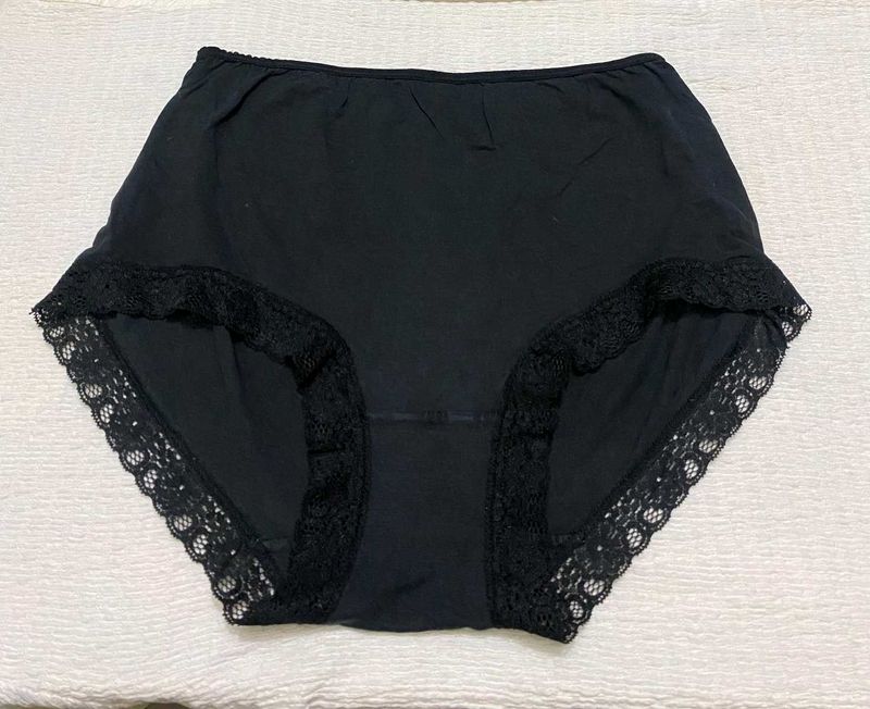 Black Lace Trim brief