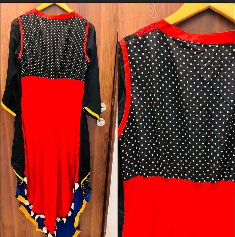 Unique Polka Dot Tunic