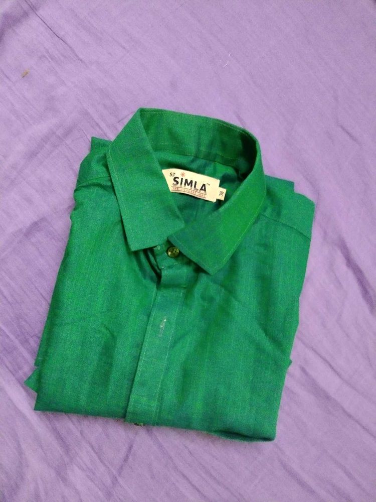 Green SIMLA Casual Shirt