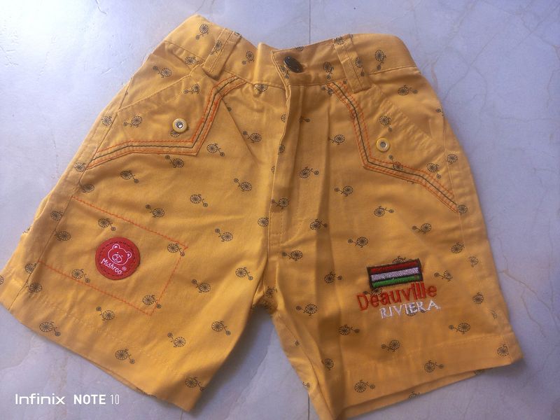 New 1 - 2 Yrs Kids Short Pant.
