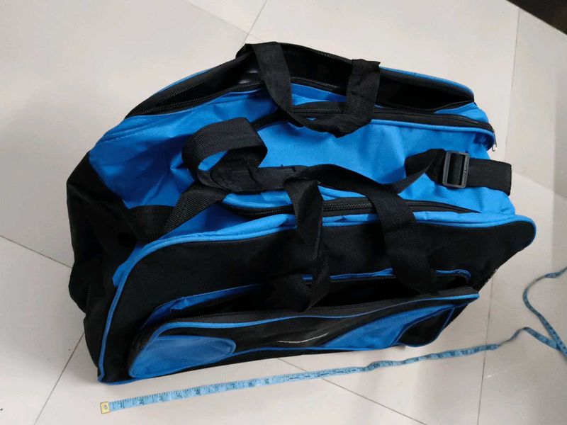 Blue &amp; Black Sports Duffle Bag