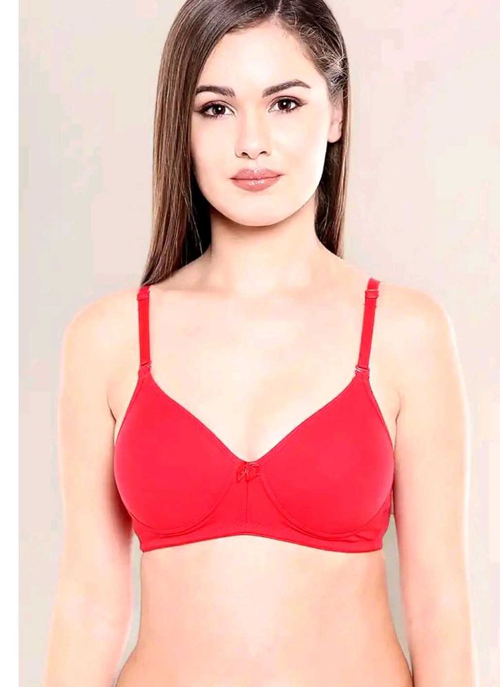 BODYCARE WOMEN&#39;S COTTON BLEND PREMIUM PADDED BRA
