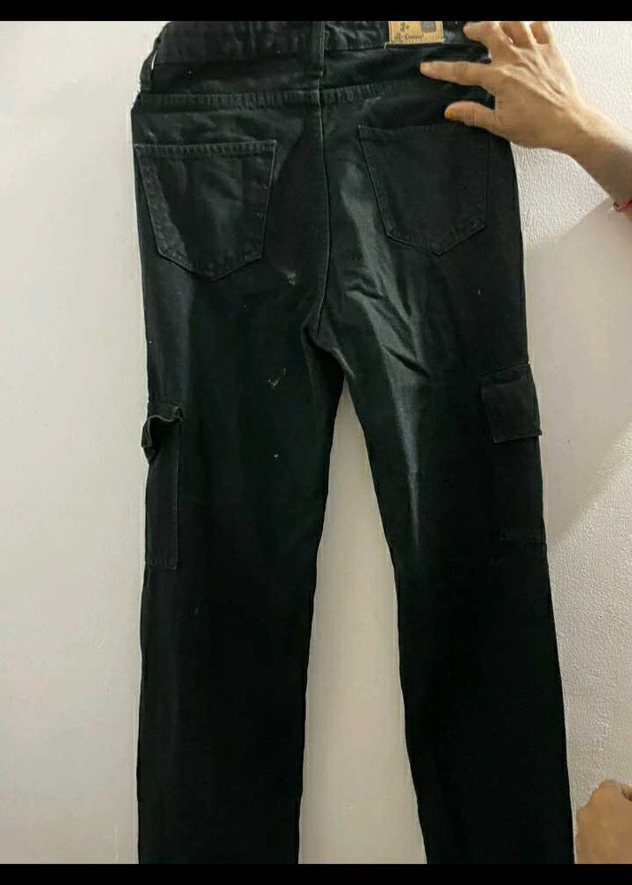 Black Cargo Pants