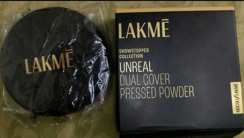 Lakme Unreal Dual Cover Pressed Powder