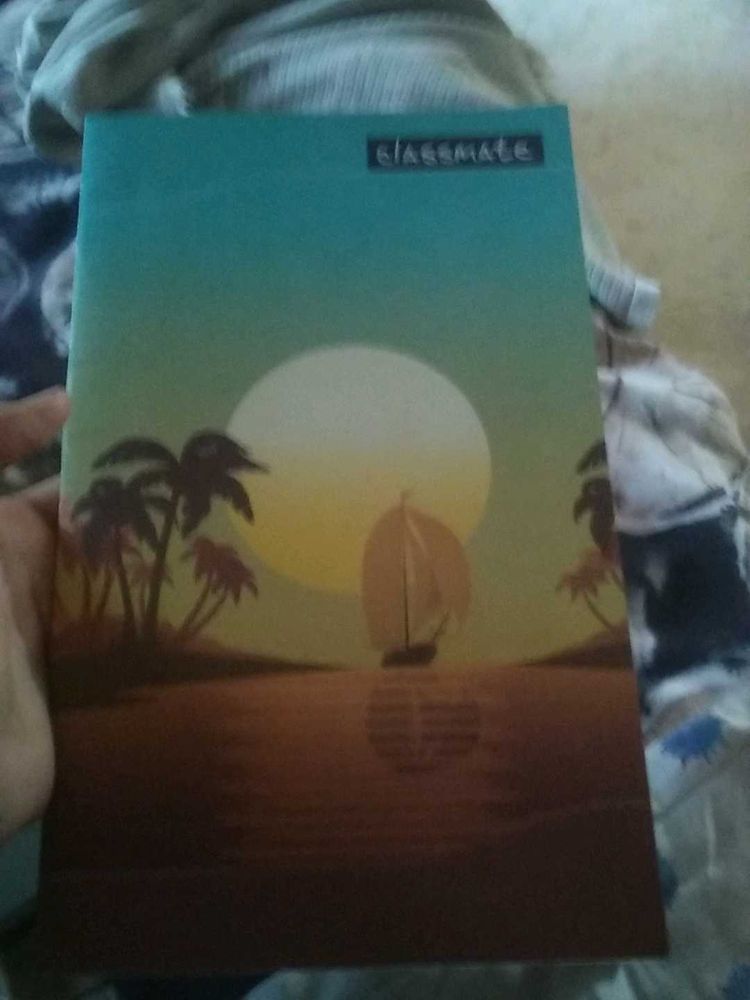 Classmate Notebook - Sunset Design