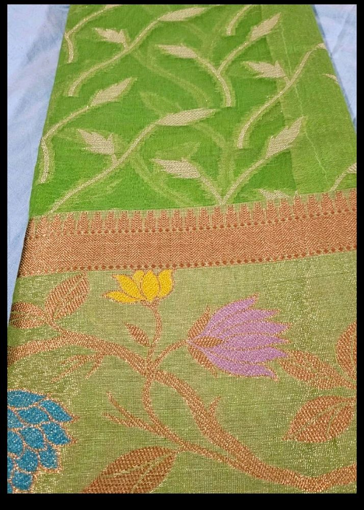 Cotton Silk Saree