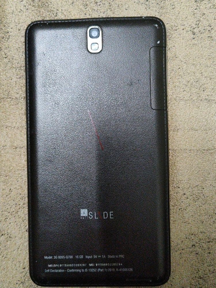 Iball Slide 3G-6095-Q700(BATTERY DEAD)