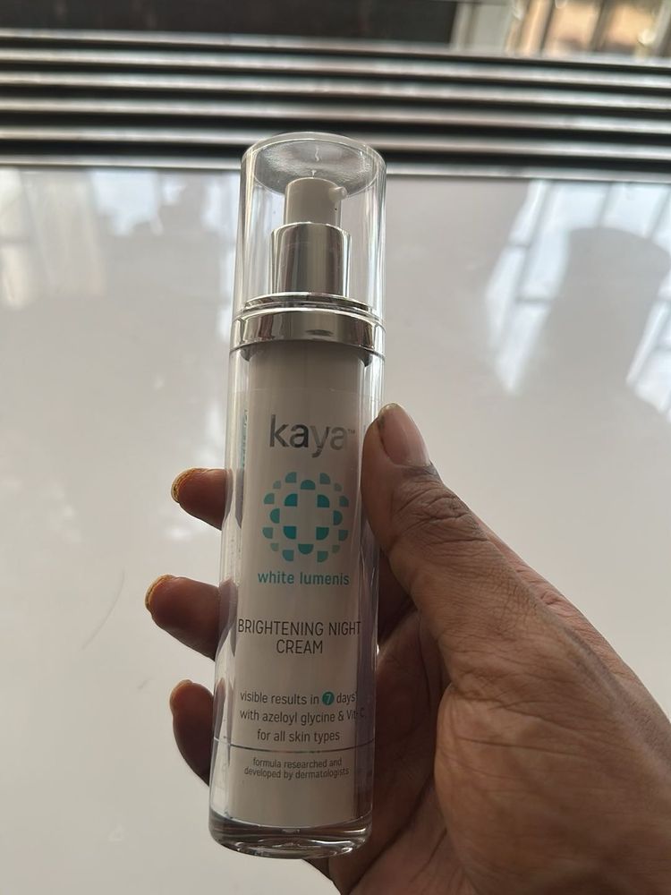 Kaya Brightening Night Cream