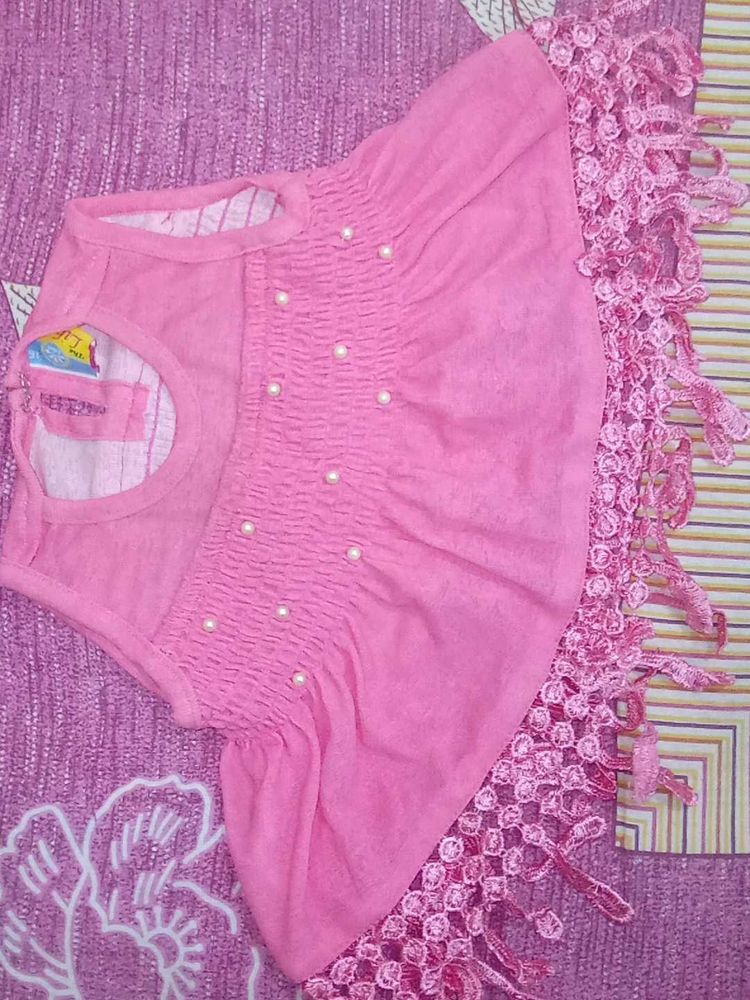 Cute Pink Kids Top