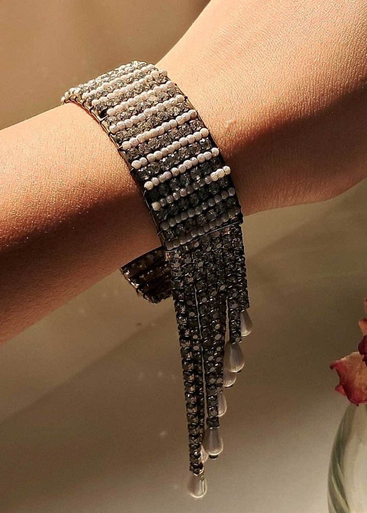 Beaded Fringe Bracelet