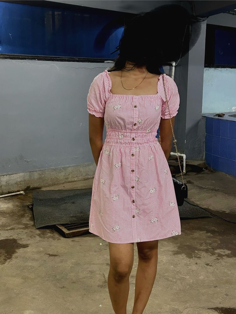 Pink Mini Dress