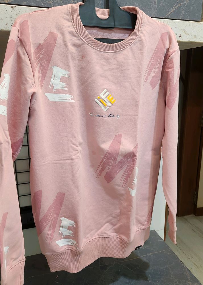 Stylish Pink Sweatshirt
