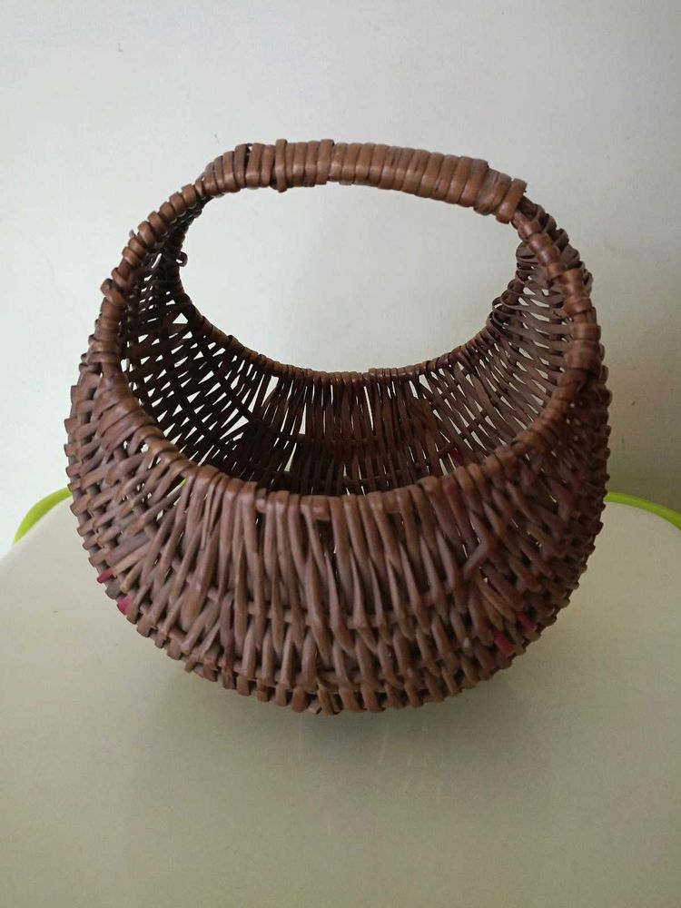 Woven Basket with Handle